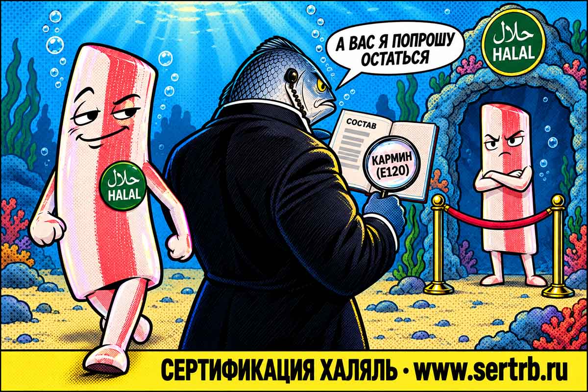 Крабовые палочки халяль или харам: что проверить в составе, кроме краба